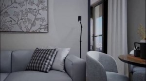 Бухта счастливая, видео-интерьер квартиры 46.35 м²
