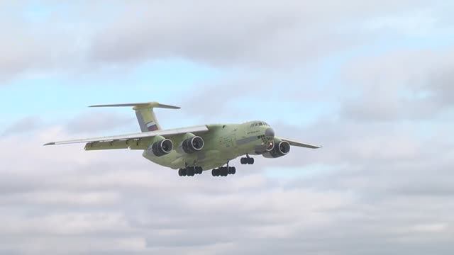 Русский богатырь модернизированный Ил-76МД-90А