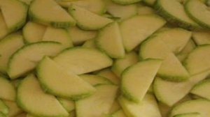 Картофель с фаршем и кабачками