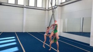 ТР 12-18, Куратова - Науменко - Проказина, ДК «Маш-ль», Комбинированное упражнение