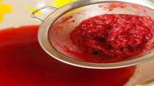 Кисель из брусники