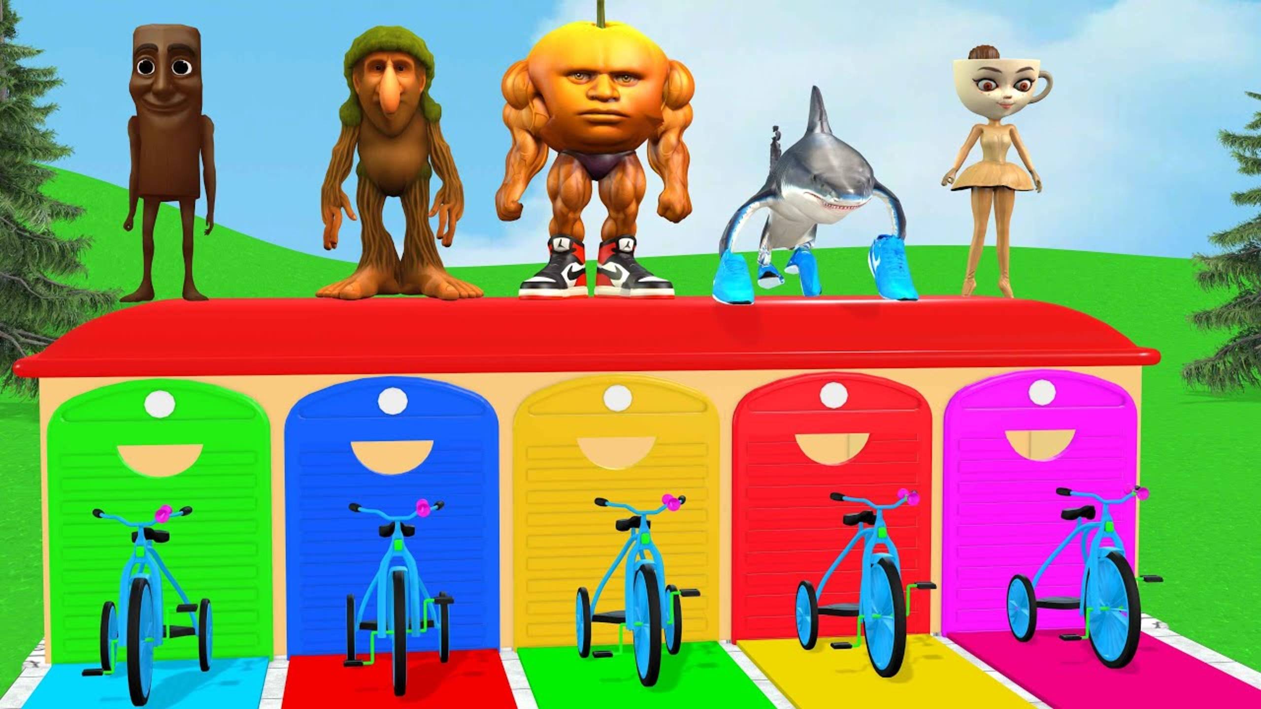 Брейнрот проходит испытания | Итальянские мемы - в опастности| Мультики про машинки смотреть онлайн