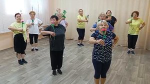 Занятия по танцедвигательной терапии.Танец "Танго"