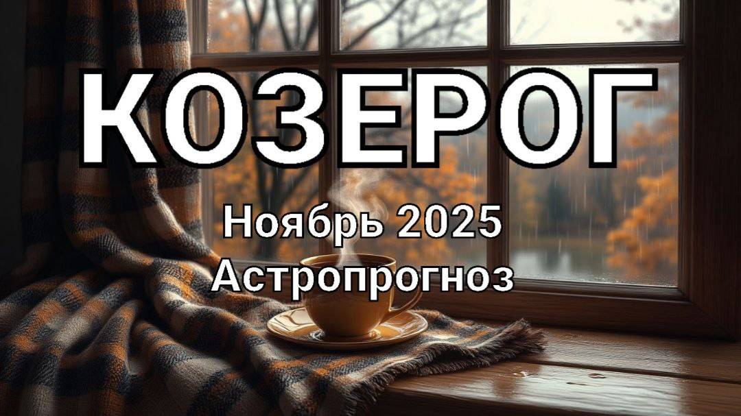 КОЗЕРОГ. Ноябрь 2025 год. Астропрогноз