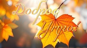 Красивые пожелания с добрым утром