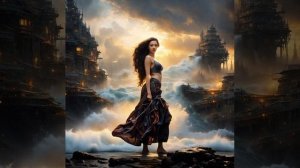 Море, волны и облака. Прогулка.