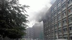 Рядом с университетским кампусом в центре столице Норвегии прогремел взрыв