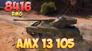 AMX 13 105 • Против тяжелых! - 6 Фрагов 8.4K Урона • Мир Танков