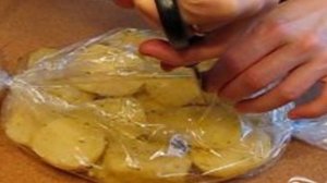 Картофель в рукаве для запекания