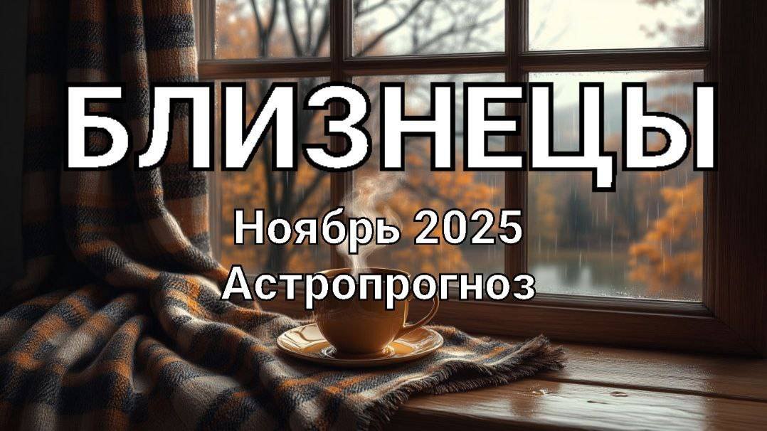 БЛИЗНЕЦЫ. Ноябрь 2025 год. Астропрогноз