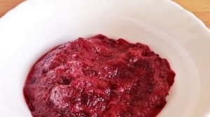 Кисель из замороженной клюквы