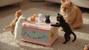 Котикии  музыкальная шкатулка