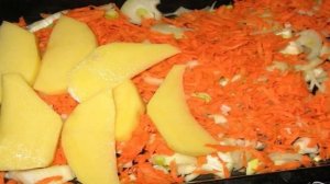 Картофель со свининой и грибами