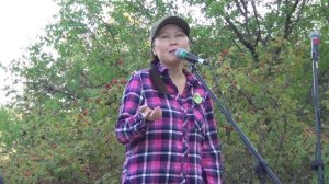 Дулма Сергиенко на фестивале "Малахов Камень - 24" (Недвиговка, 13.09.2025 г.)