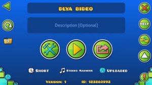 строю уровень в geometry dash