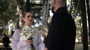 Трогательная выездная церемония и драйвовая свадьба Жени и Вики