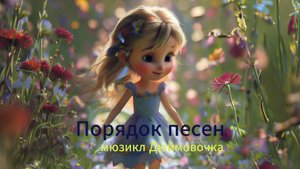 Порядок песен / мюзикл Дюймовочка / 2025