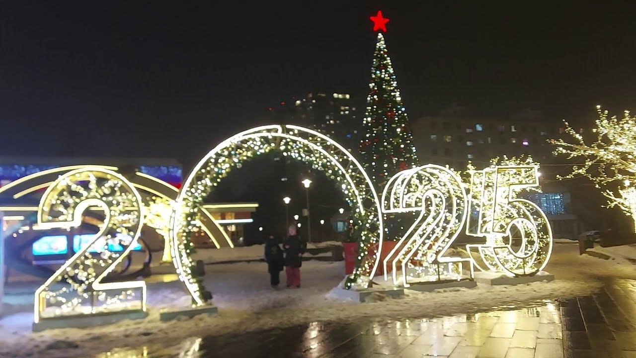 Новогодние инсталляции. Театр "Золотое кольцо" (20.12.24)