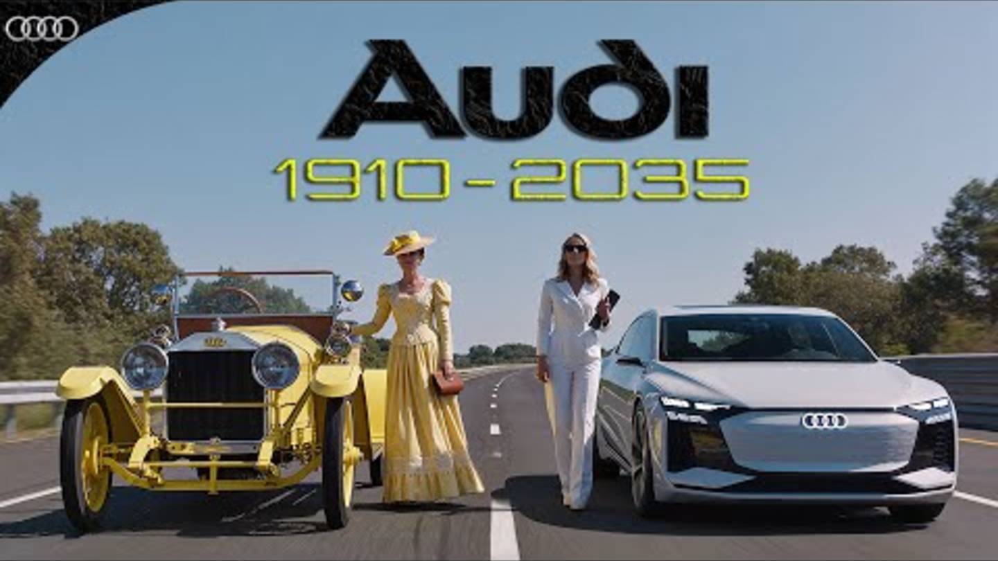 Трансформация Audi | Эволюция с 1910 по 2035 за 3 минуты.