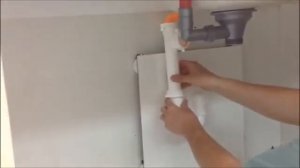 Сборка и установка сифона Spazio 1