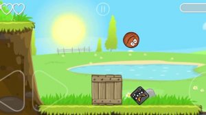 прохождение 1 уровней в ред Булл ! Red Ball