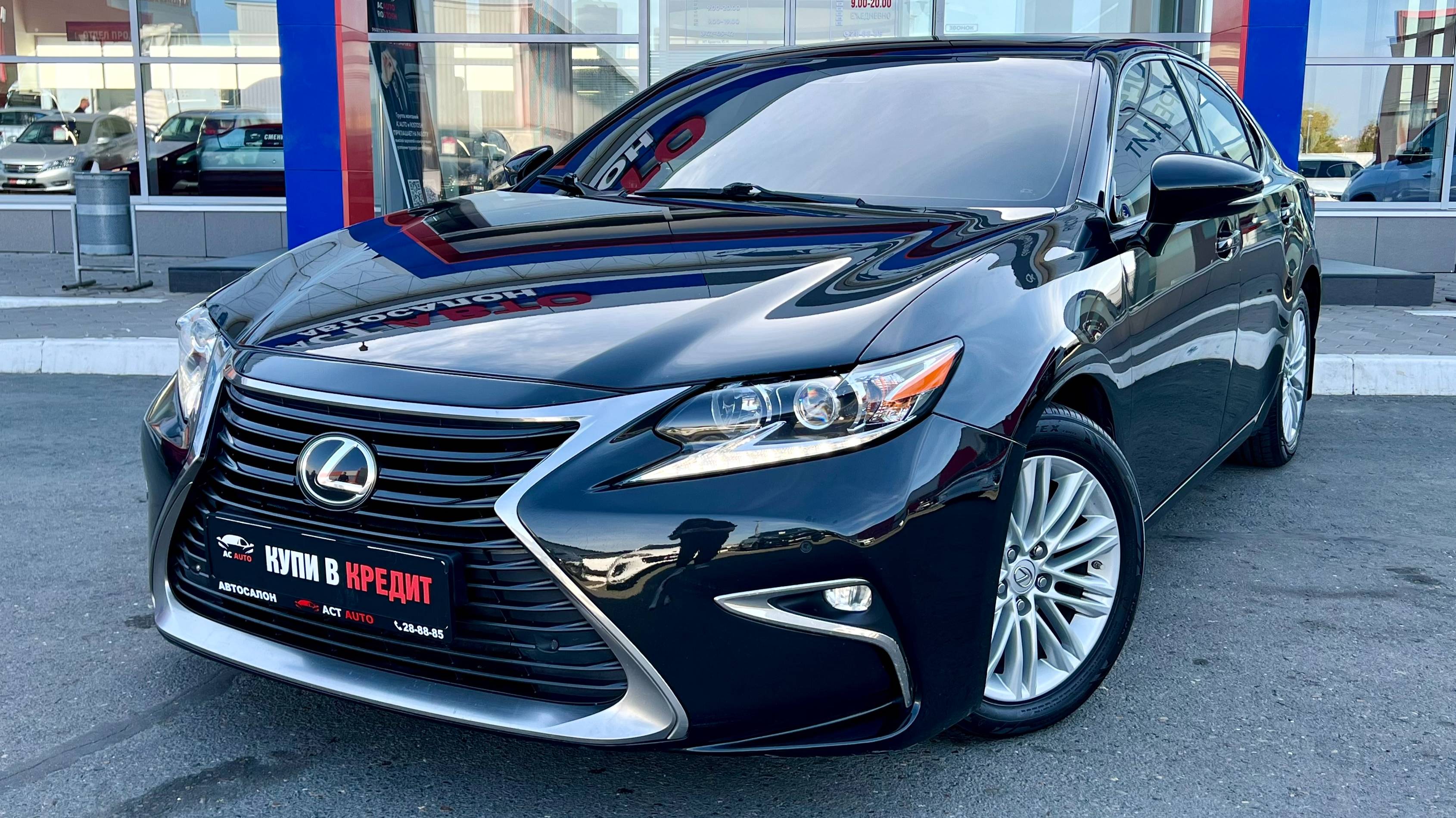 Lexus ES '2016 VI Рестайлинг смотреть онлайн