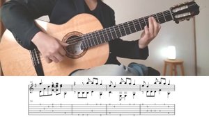 UNDER THE SEA из мультфильма Русалочка на Гитаре. Уроки гитары. Ноты и Табы для Гитары IWAKI Guitar