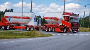 Мощные грузовики Scania V8