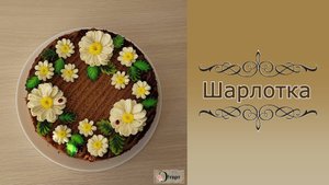 Шарлотка с яблоками