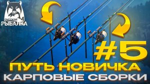 ПУТЬ НОВИЧКА #5 | КАРПОВЫЕ СБОРКИ | РУССКАЯ РЫБАЛКА 4