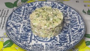 Вкусный и Полезный Салат из Консервированного Тунца.