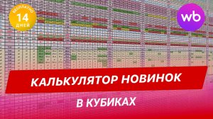 Кубики (РНП): Unit-калькулятор новинок — ДРР с учётом ставок, CTR, CV1 и CV2