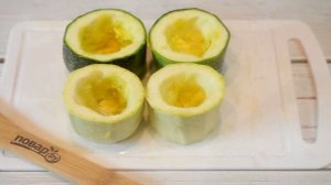 Кабачки, фаршированные мясом и рисом