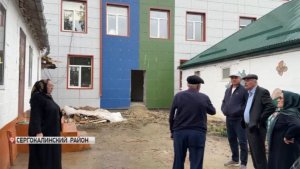 Завершается капремонт детского сада в селе Кичи-Гамри