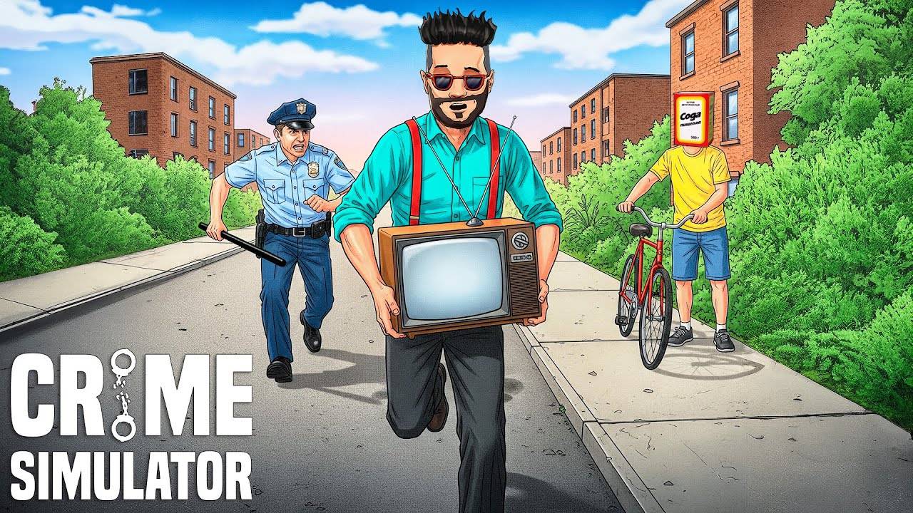 ИСТОРИЯ О ТОМ, КАК Я СТАЛ ВОРОМ КООП ПРОХОЖДЕНИЕ CRIME SIMULATOR смотреть онлайн