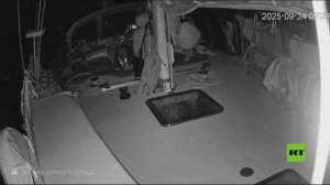 شاهد.. انفجارات بالقرب من "أسطول الصمود" في المتوسط مع الإعلان عن تعرضه للهجوم بمسيرات