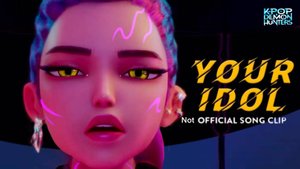 🔥 «Твой кумир» Неофициальный клип на песню | ⚡️ Охотницы на демонов в стиле K-Pop (AI версия)