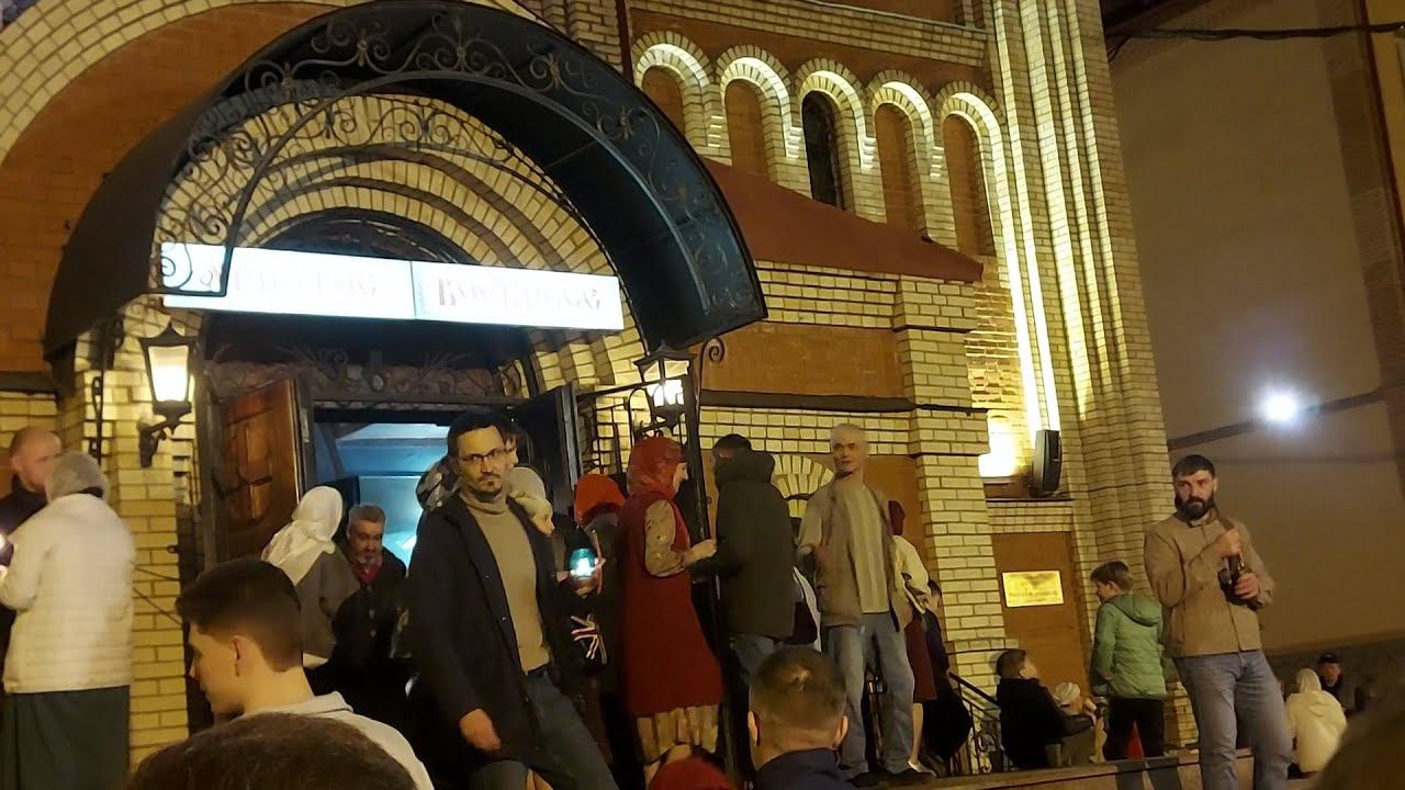 В ожидании Пасхального салюта. Собор Всех Святых в Домодедово (20.04.25)