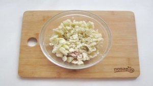 Киш с курицей и цветной капустой