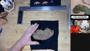 Творческий стрим. Анкилозавр #ДС_керамист #DSceramist