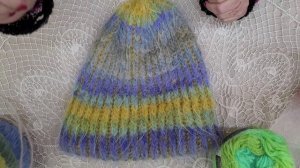 Шапка из Basta Mista и Alpaca Air II