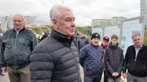 Мэр Сергей Собянин открыл движение по новым дорогам на западе столицы