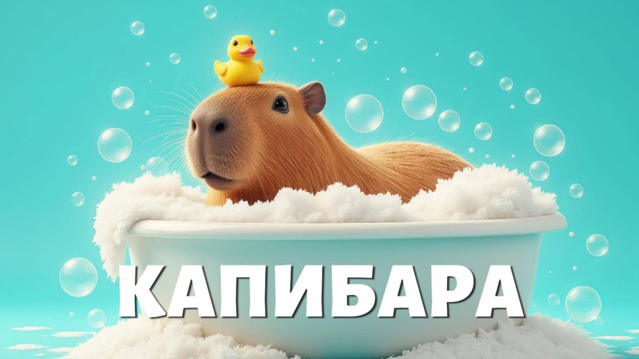 КАПИБАРА МУЛЬТИК ДЛЯ ДЕТЕЙ  🌟🌟🌟