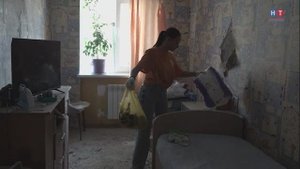 Помощь волонтеров жильцам пострадавших домов