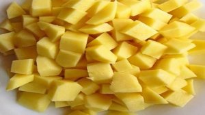 Куриные сердечки с картошкой