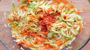 Кабачки по-корейски со стерилизацией