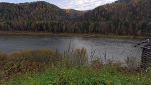 река Мана, Красноярский край сентябрь 2025г.