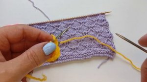 Узоры спицами.