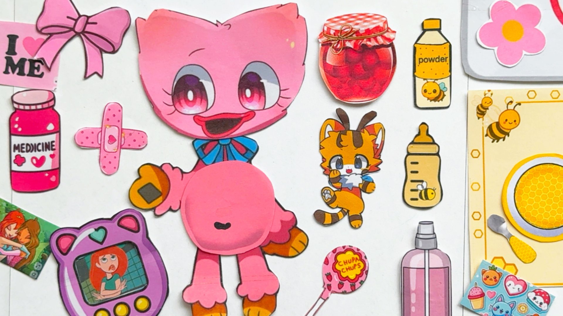 Kissy Missy cat / беременные бумажные истории / Poppy playtime смотреть онлайн