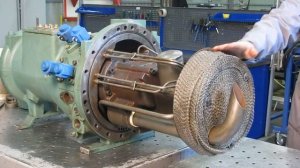 Винтовой компрессор Bitzer СSH, состав и принцип работы